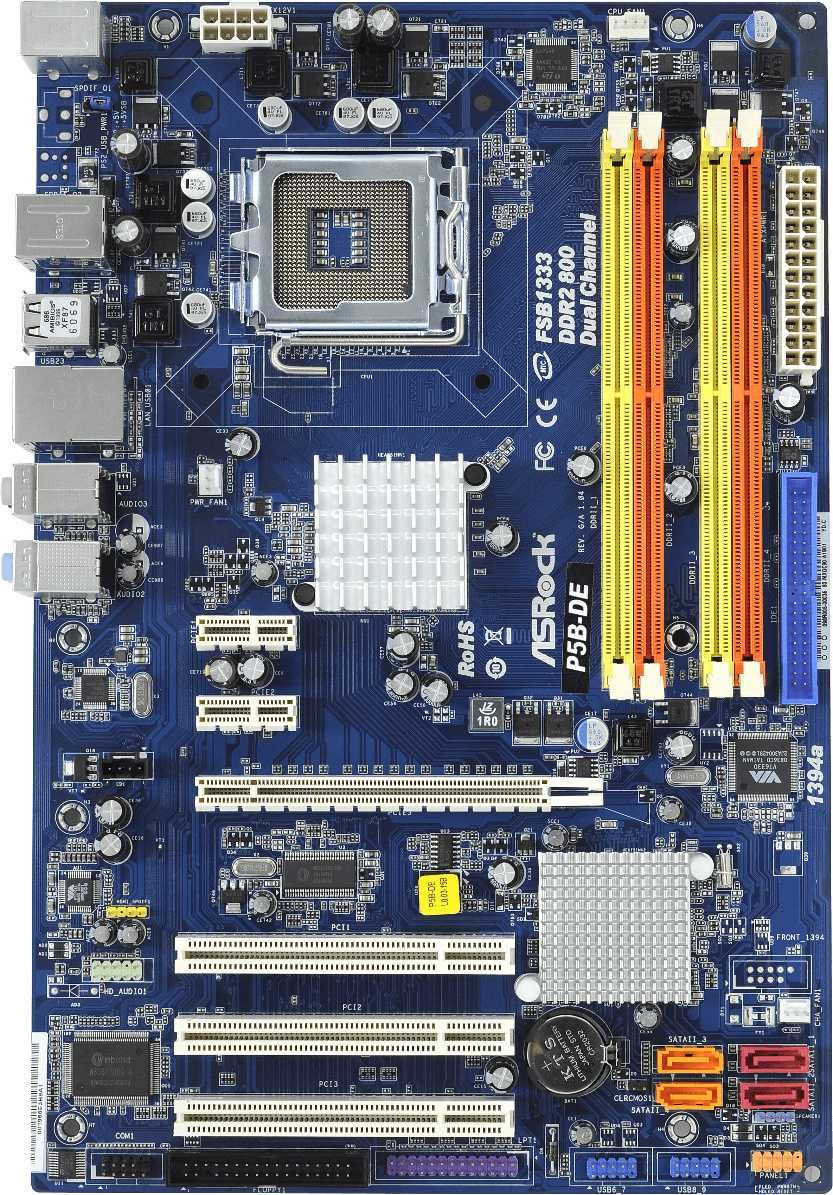 Placa de baza ASRock P5B-DE