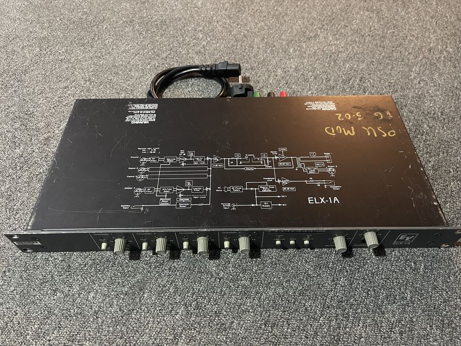 EV Electro-Voice ELX-1A 4-Channel Mic / Line Broadcast Mixer