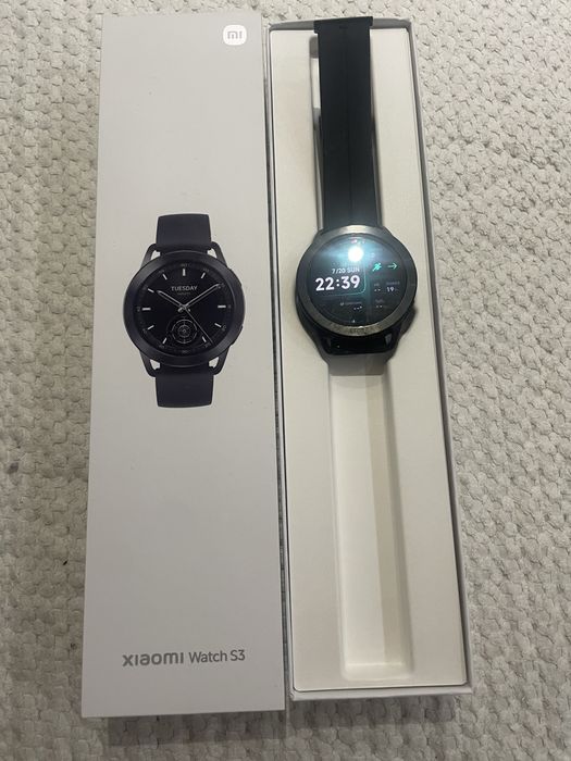 Смарт-часы Xiaomi Watch S3 черный-черный