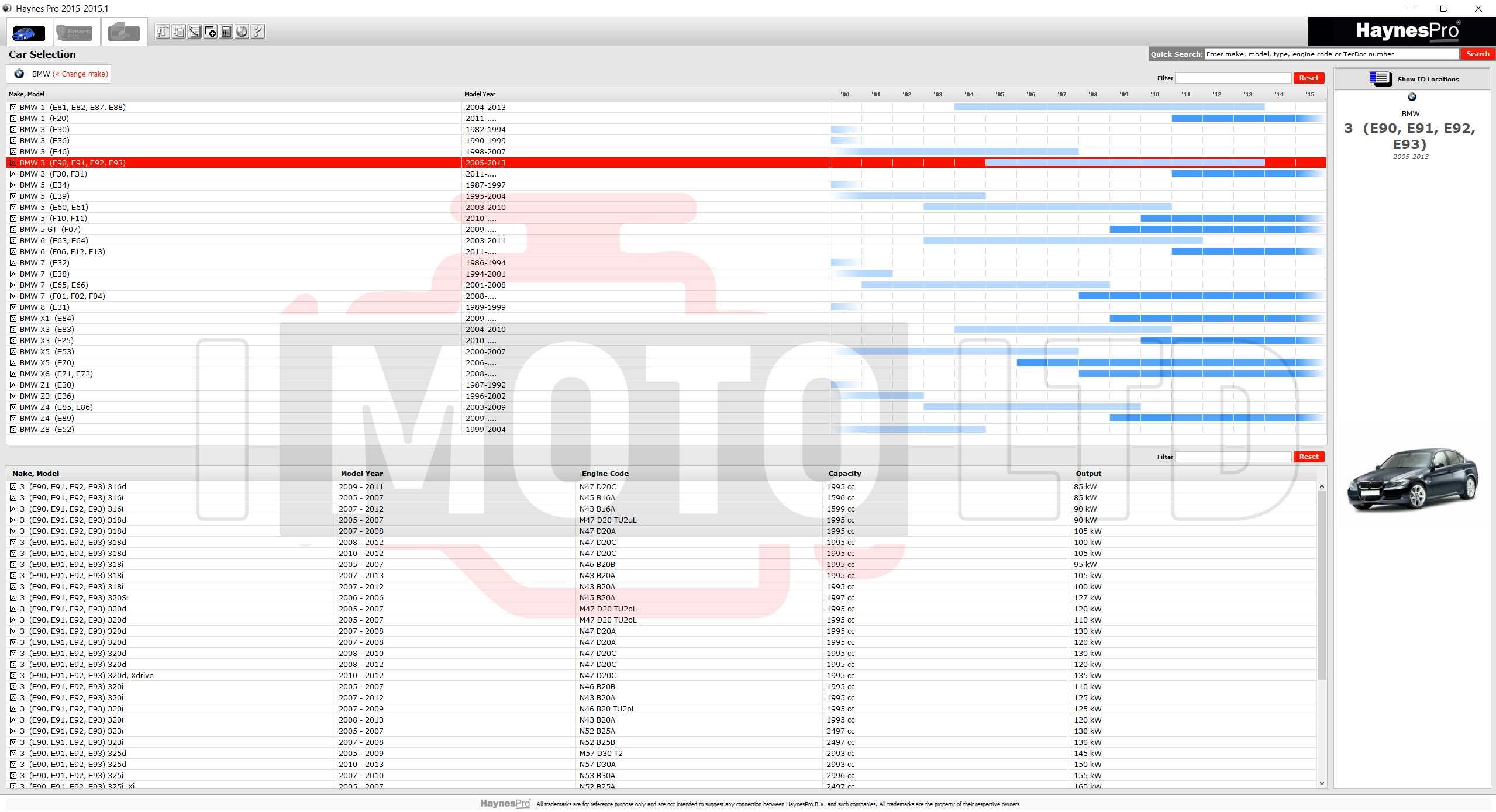 Техническо ръководство Haynes Pro Workshop Data 2015.1