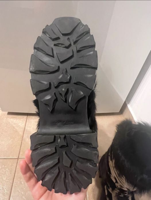 Rick owens lunar boots