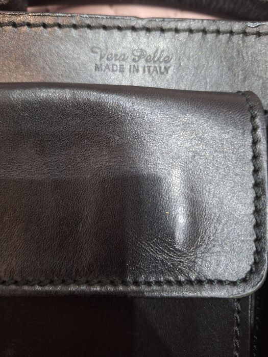 Дамска чанта - куфарче естествена кожа