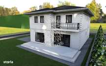 Casa Moderna 5 camere 120 mp-teren 300 mp-2 balcoane-Zona Centura