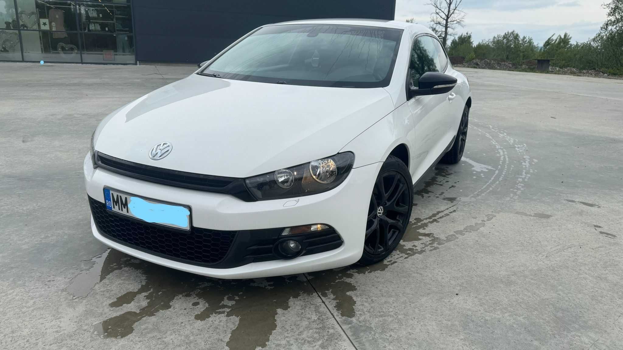 VW SCIROCCO alb -stare impecabila