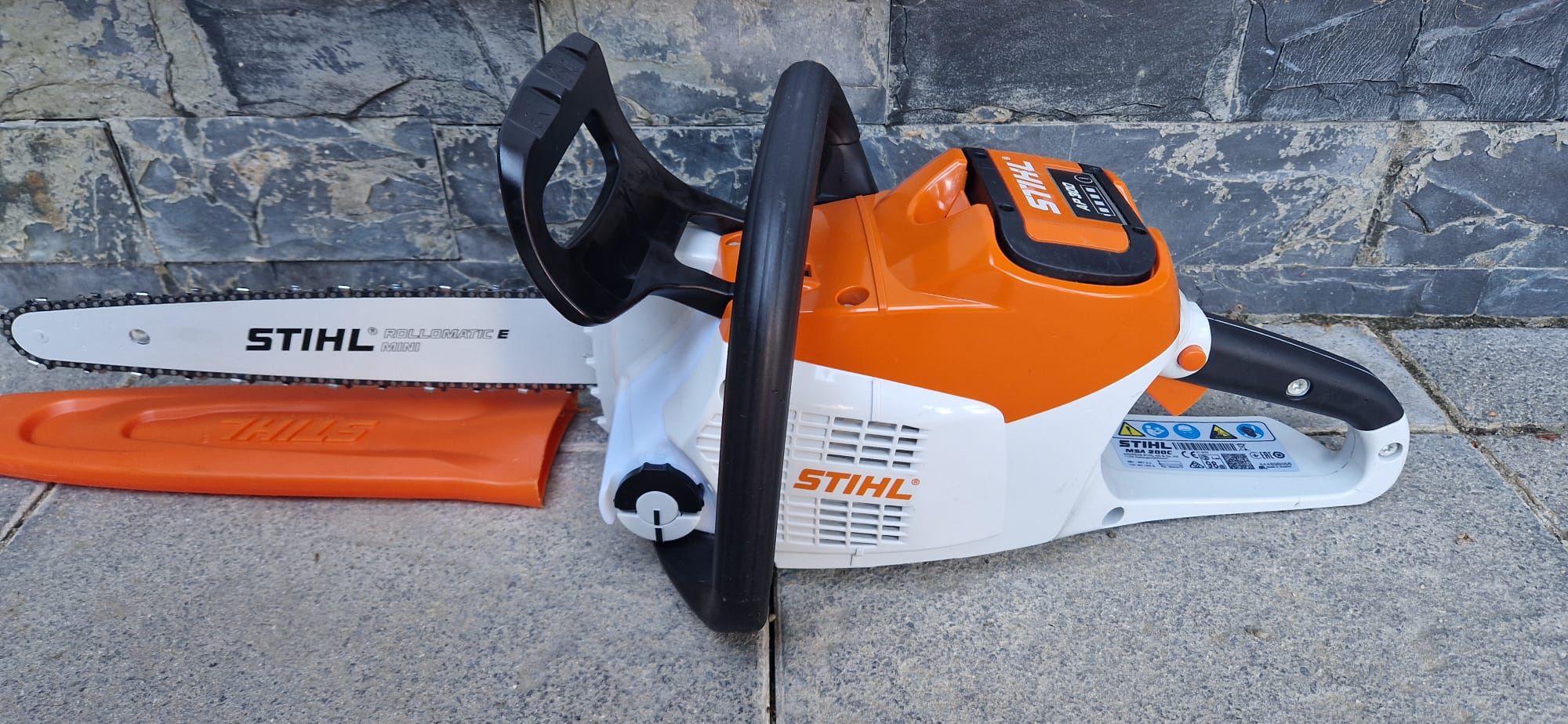 Stihl msa 200 C drujba pe acumulator acumulator