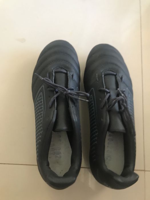 Ghete de fotbal venture negru-albastru 43-44