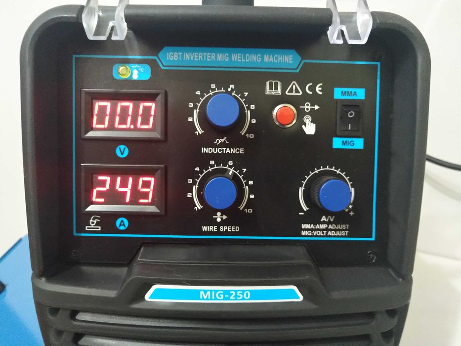 250Ампера- Телоподаващ Апарат +Електрожен-МАХ PROFESIONAL Телоподаващо