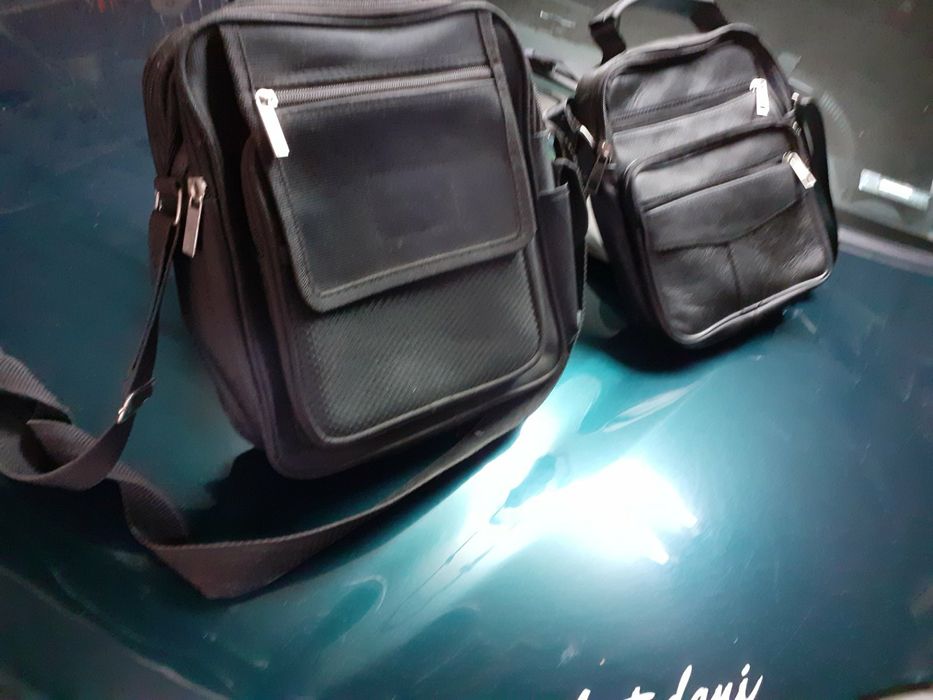 Две кожени чанти много запазени