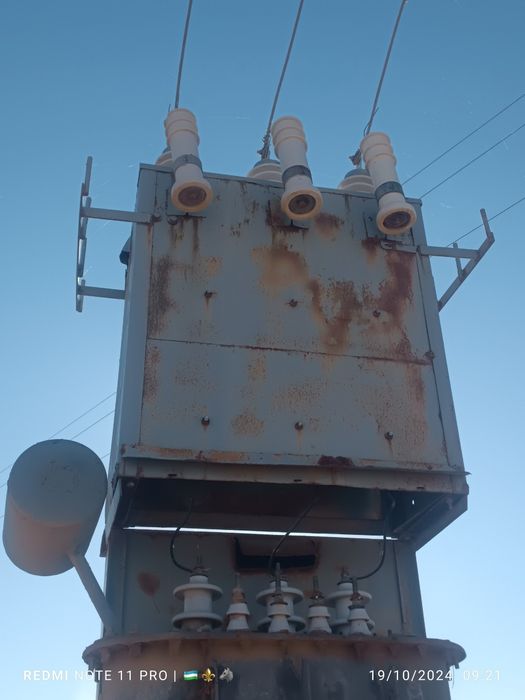 Transfarmatot yangi oʻrnatilgan lekin ishlatlmagan