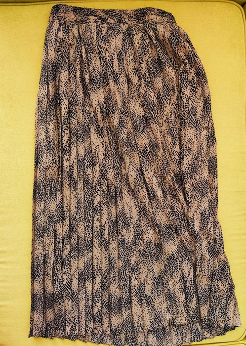 Fusta pliuri cu imprimeu