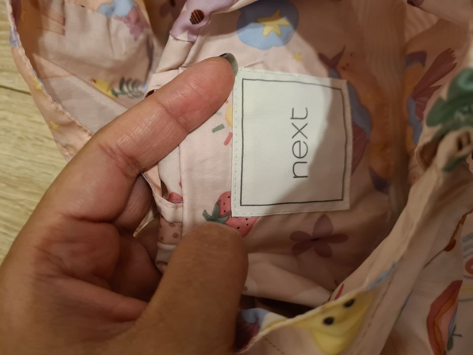 Vand jacheta fetite impermeabila Next 12-18 luni 86 cm