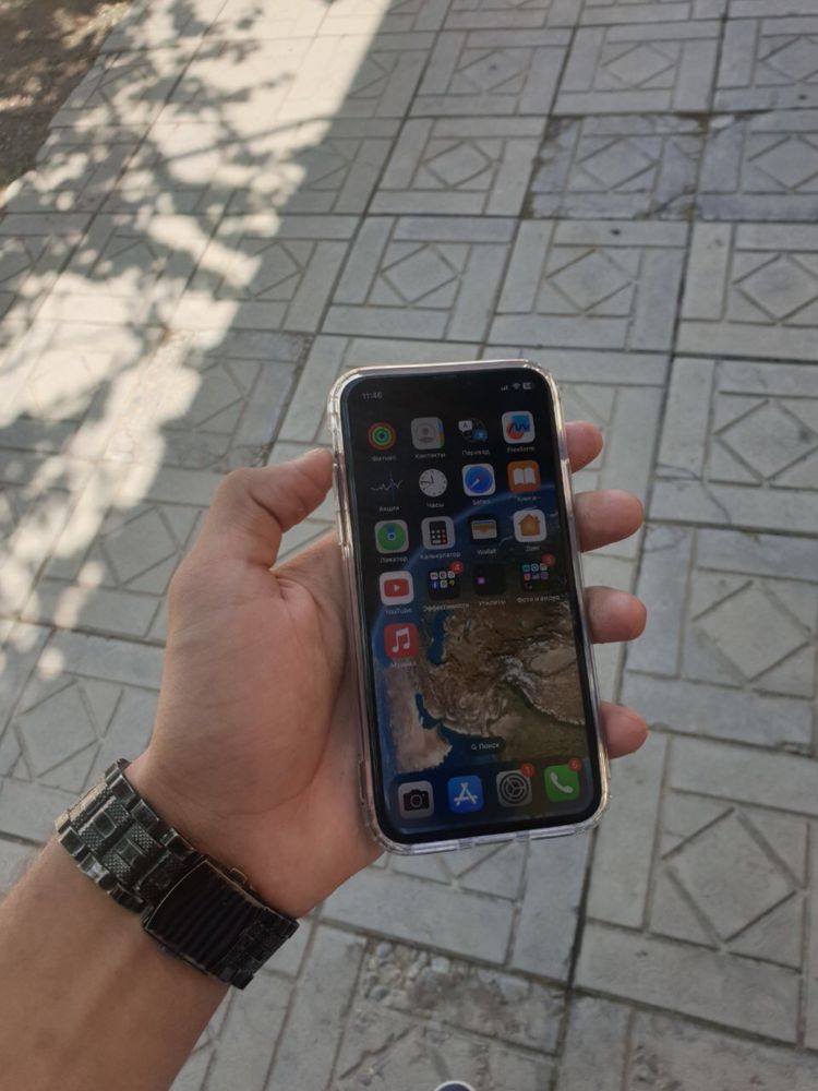 Iphone x 75%yomks  64gb hechqayeri alishmagan fes tru ton bor aybi yoq