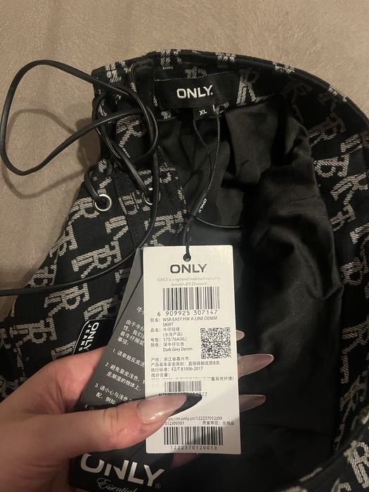 Дънкова нова пола ONLY