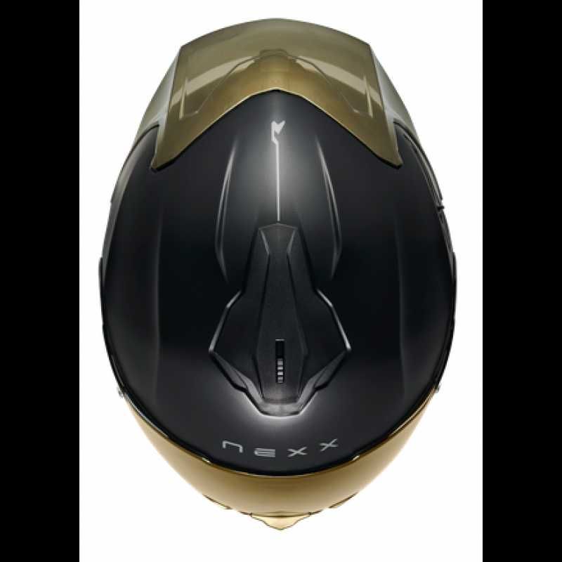 Каска NEXX Y100R SUBSONIC Black Gold Matt размери XS,S,M,L,XL,2XL