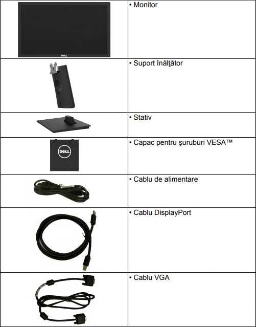 Display Monitor Dell E2216Hf 22" / 46cm 1920x1080 Full HD 60 Hz Wide