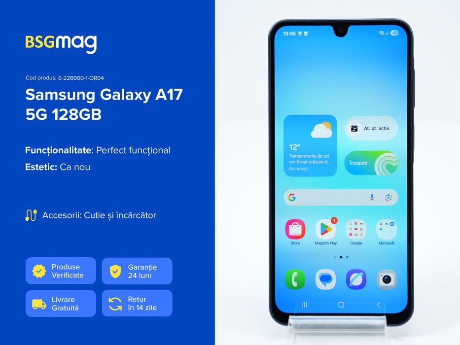 Telefon Samsung Galaxy A17 5G 128GB - BSGmag
