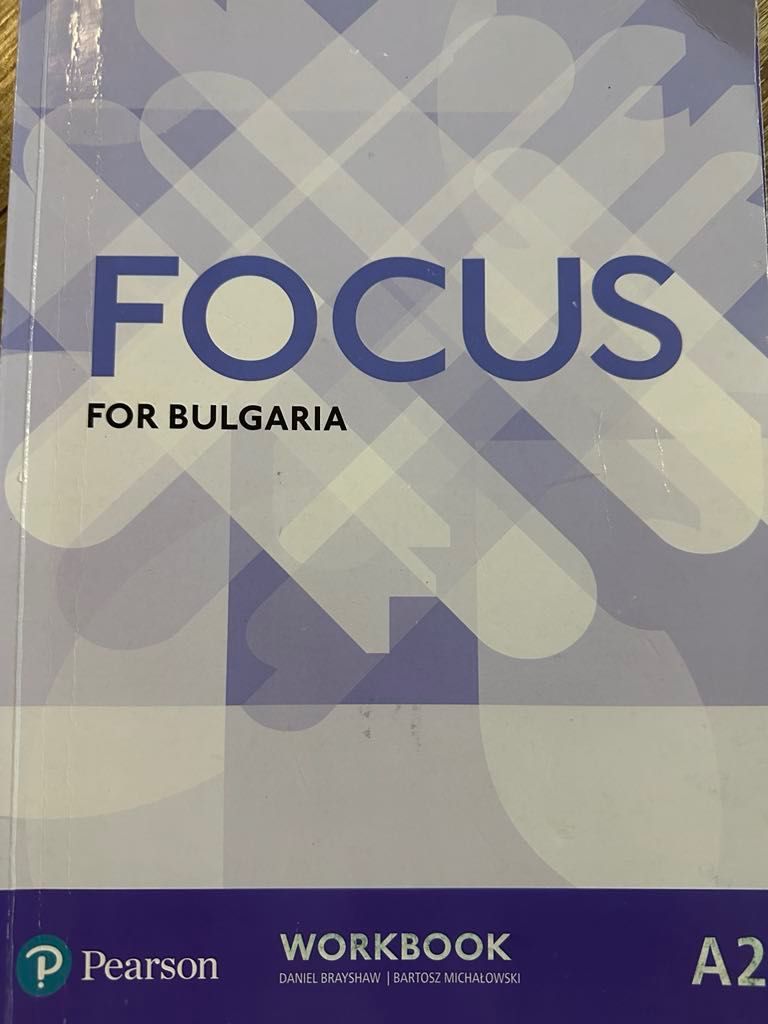 учебник и тетрадка по английски Focus A1 ; A2