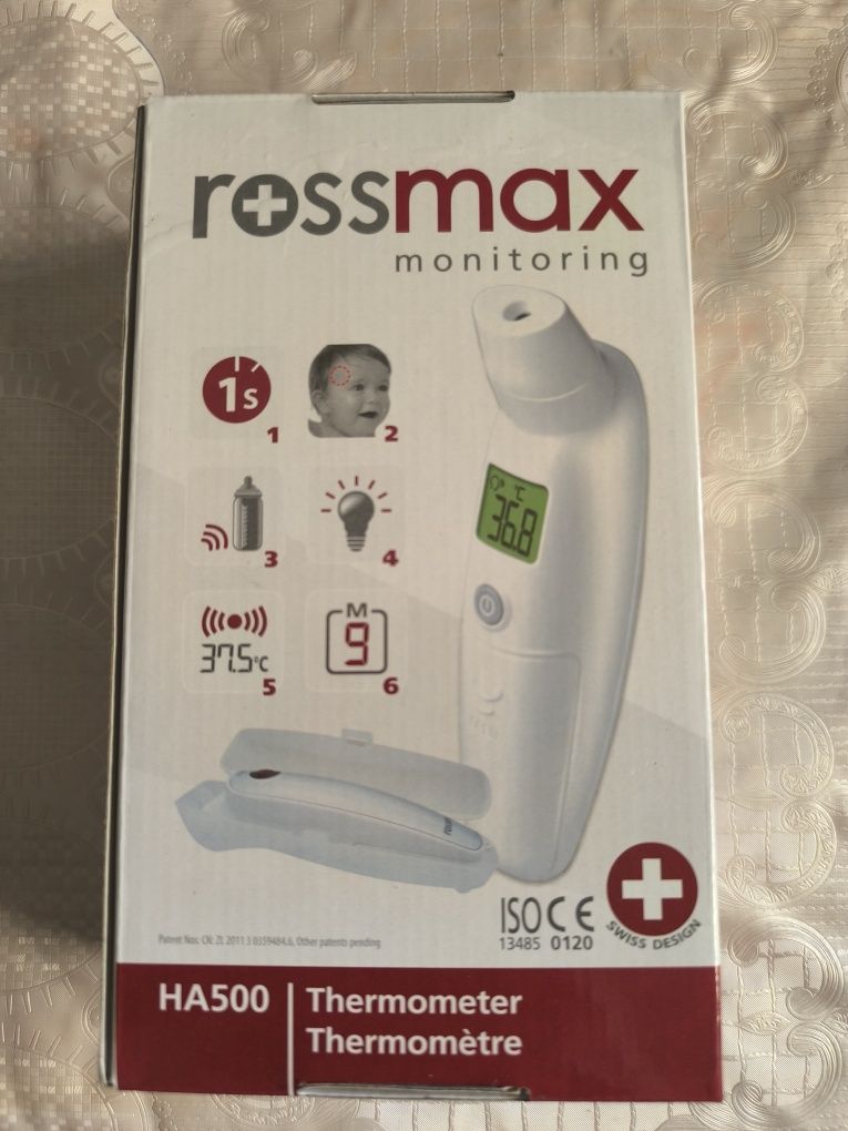 Швейцарский бесконтактный термометр Rossmax HA500 доставка есть