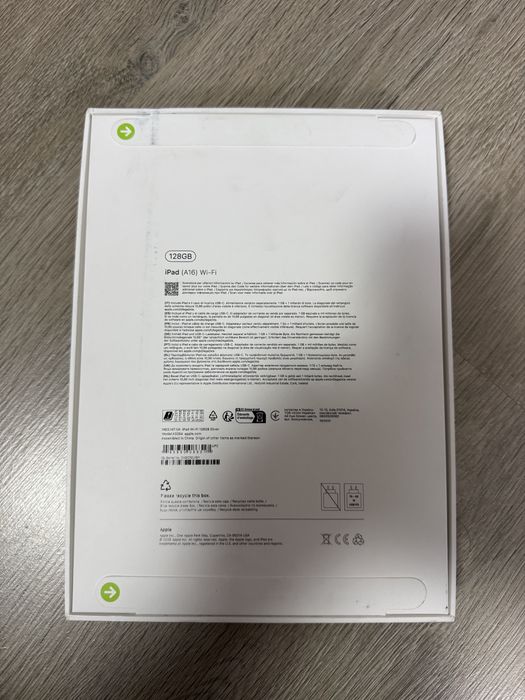 Apple IPad 11,128 GB WI-fi Silver Sigulata