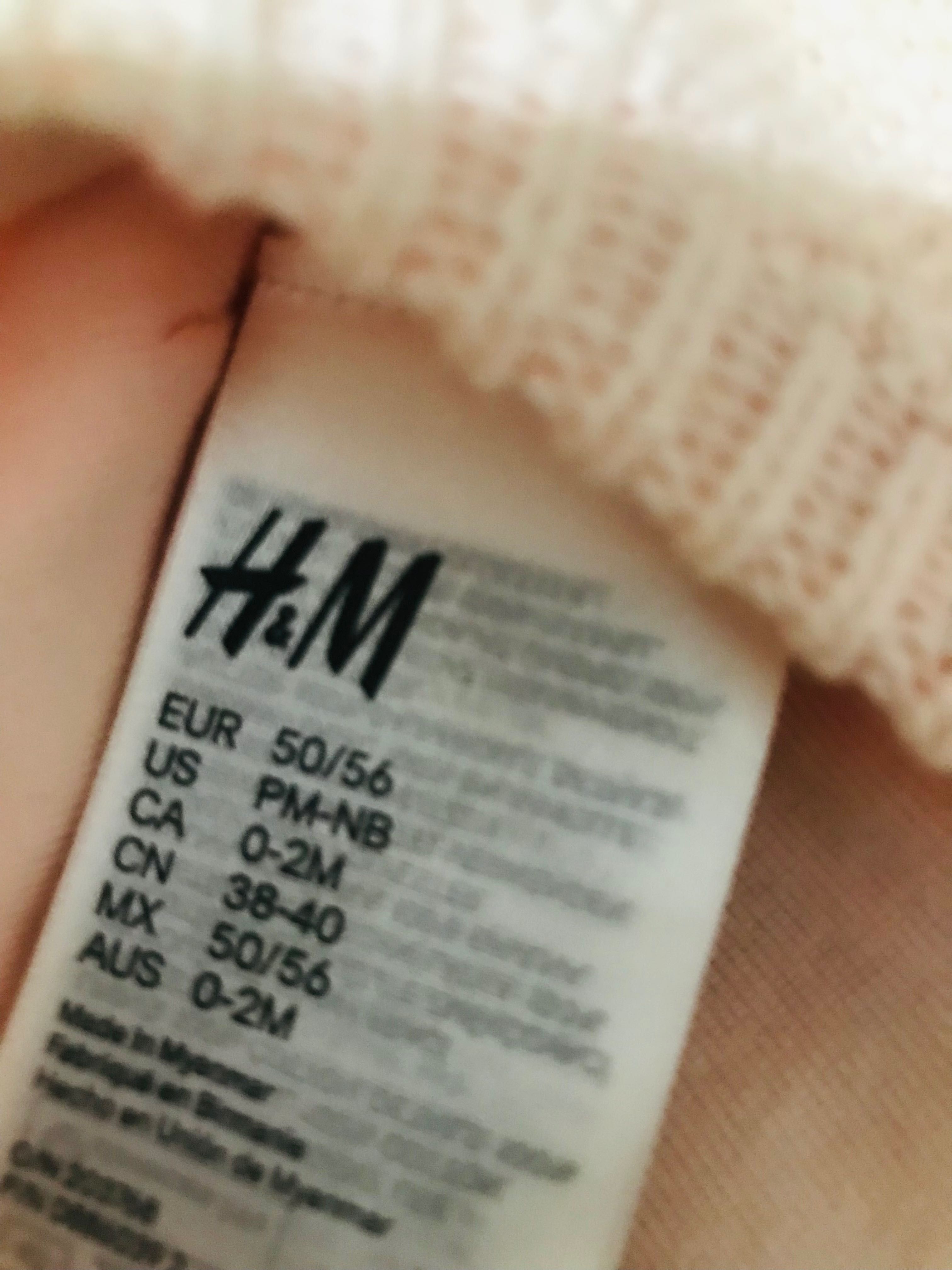 Caciula H&M fetite 50-56cm