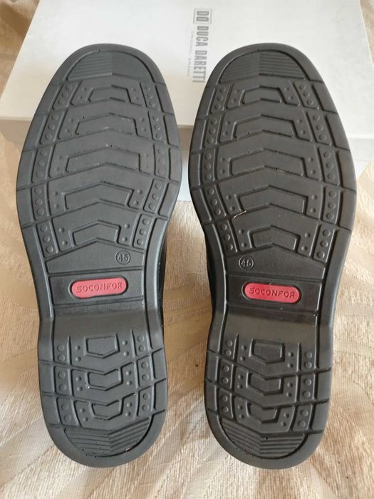 Socofor /разм-45/Португалия/Кожаные туфли ботинки полуботинки мокасины