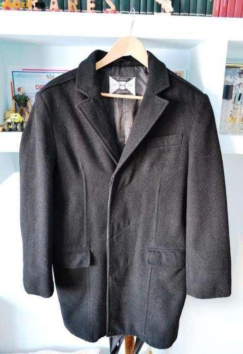 Palton lana barbati NOU mar. M/L / Haina iarna lana / Palton iarna