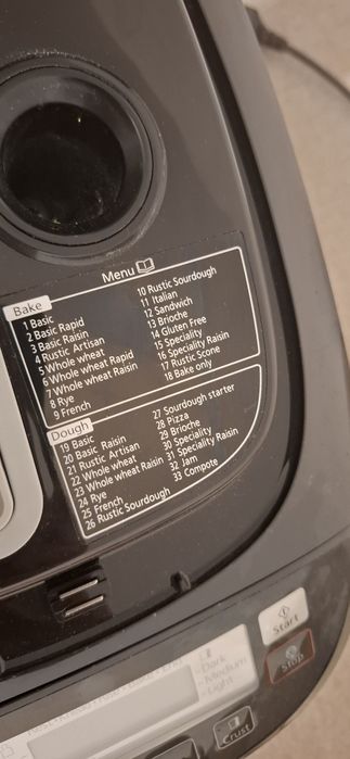 Masina paine/cozonac PANASONIC