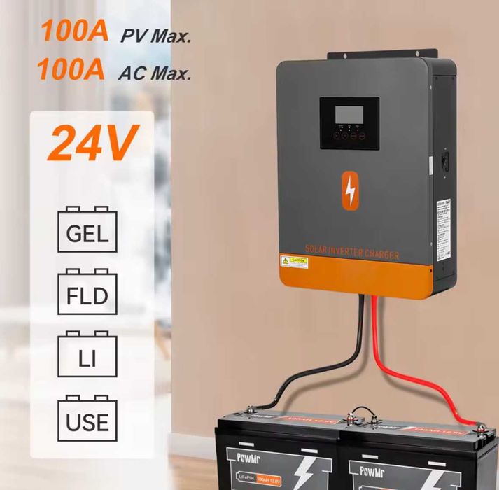 Хибриден инвертор Pow Mr - 4,2 Kw / 24V