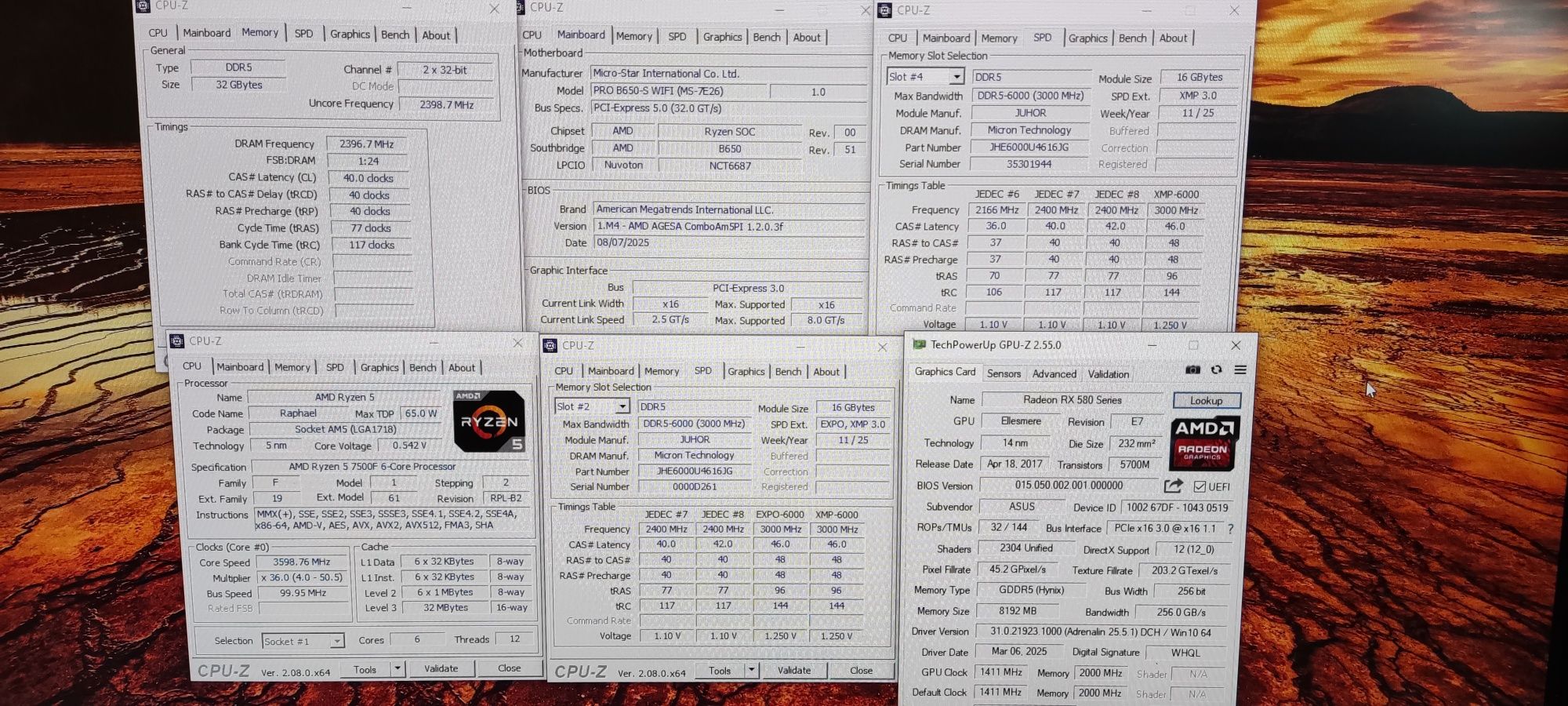 2 Дъна MSI Pro B650 AM5