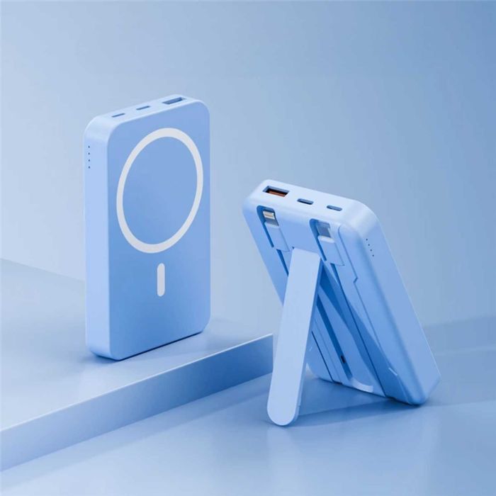 5 в 1 PowerBank Pro | Бял, Син, Бежев