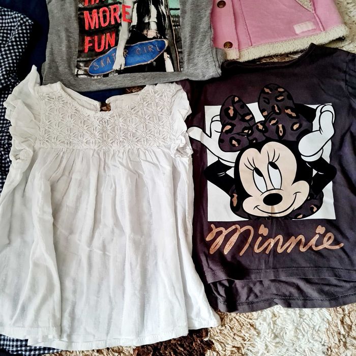 Lot 13 haine fete 116 6 ani: alese geaca, vesta: Zara, Name it, Disney