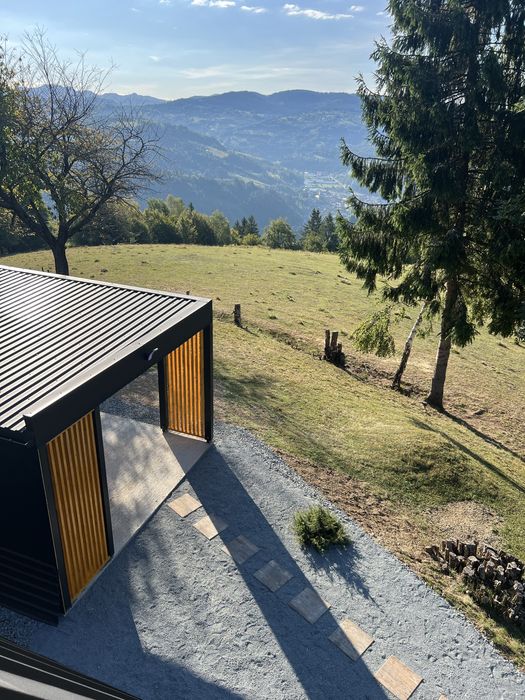 Cabana de inchiriat A-frame SkyDeck Cabin