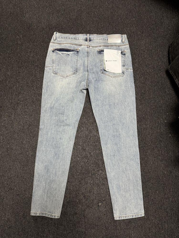 Blugi slim fit purple brand 44