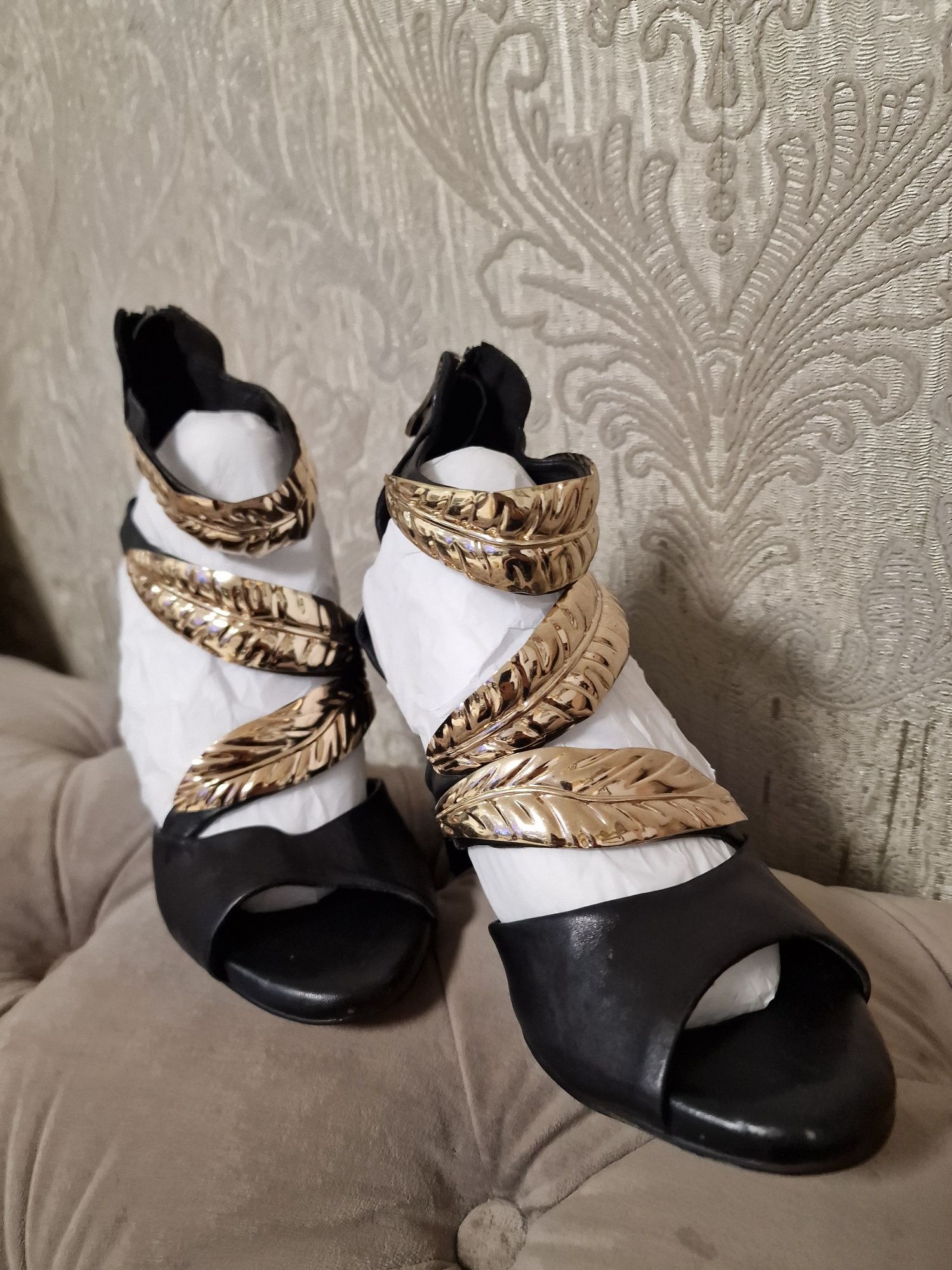 Sandale superbe 36 G Zanotti piele naturala