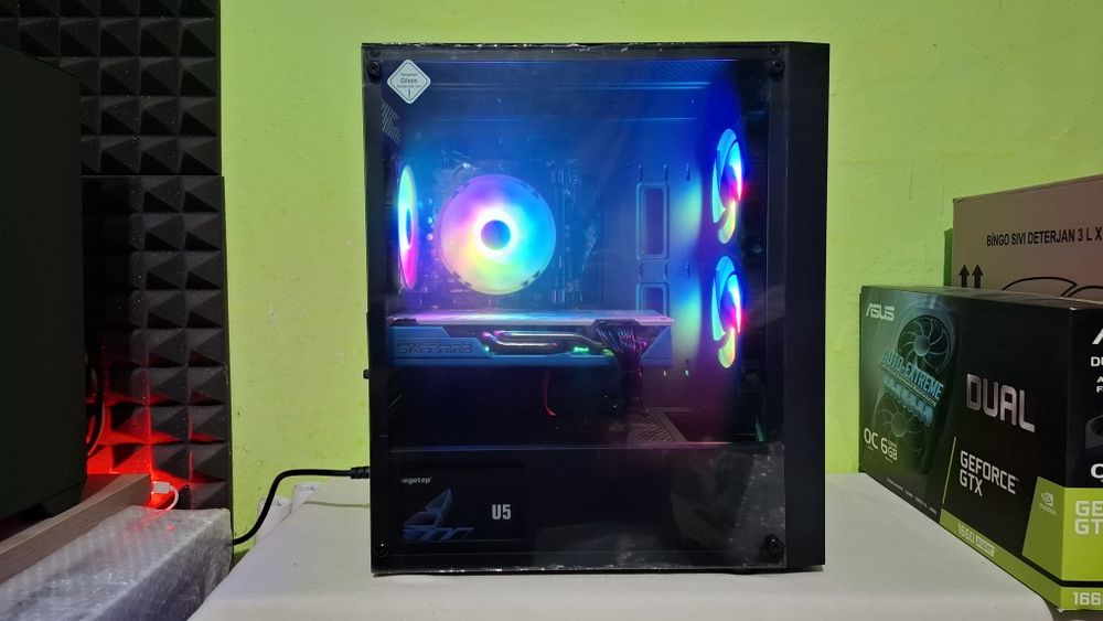 PC Gaming cu RTX 3060 / GTX 1660 SUPER / RX 580