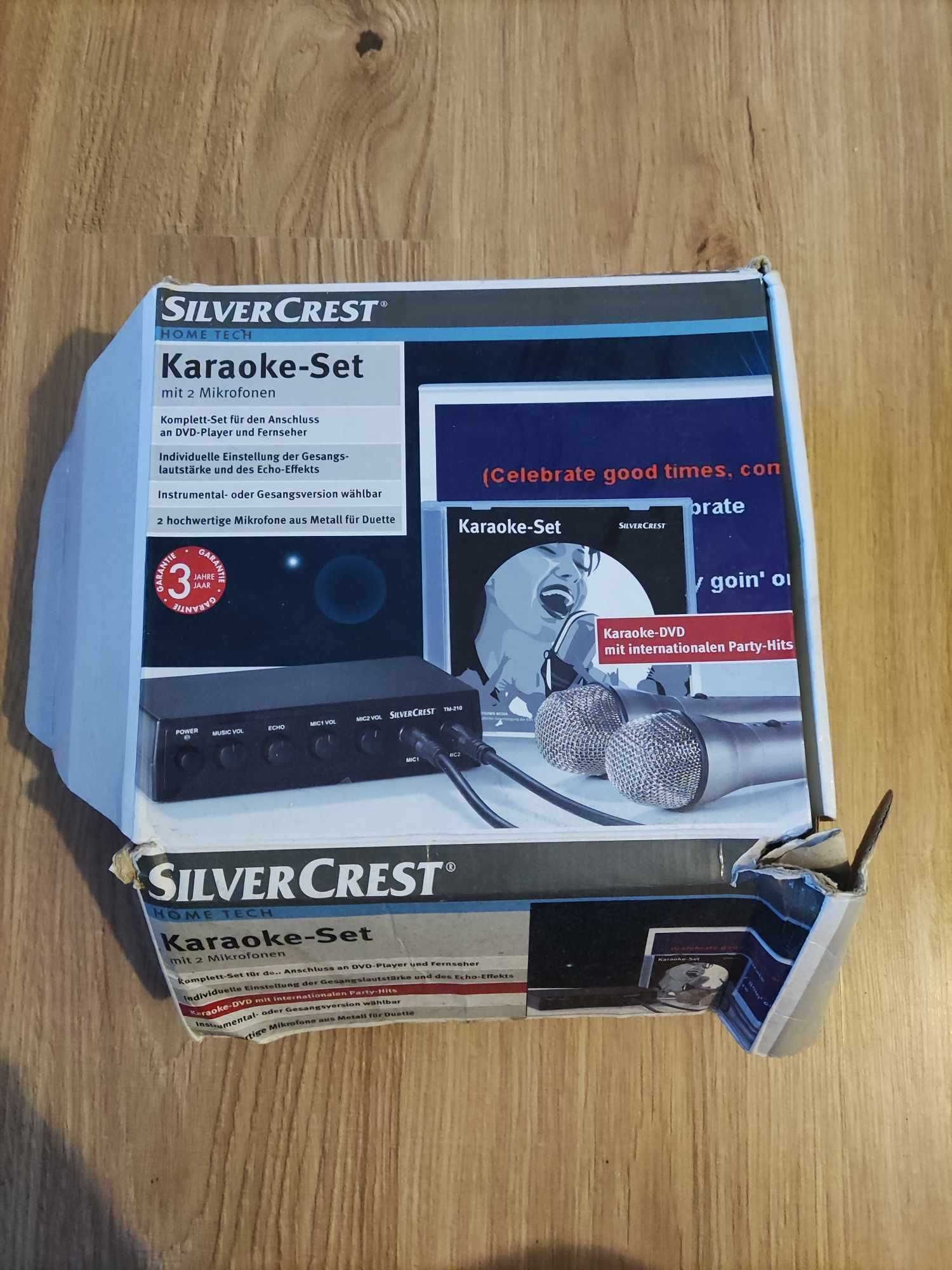 Karaoke set SilverCrest / Караоке пълен комплект с два микрофона