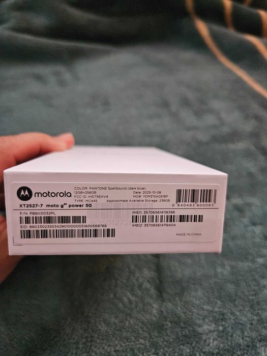 Motorola g 86 power 5g, 12g ram 256 rom