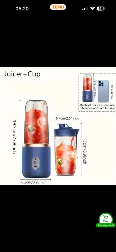 Blender portabil