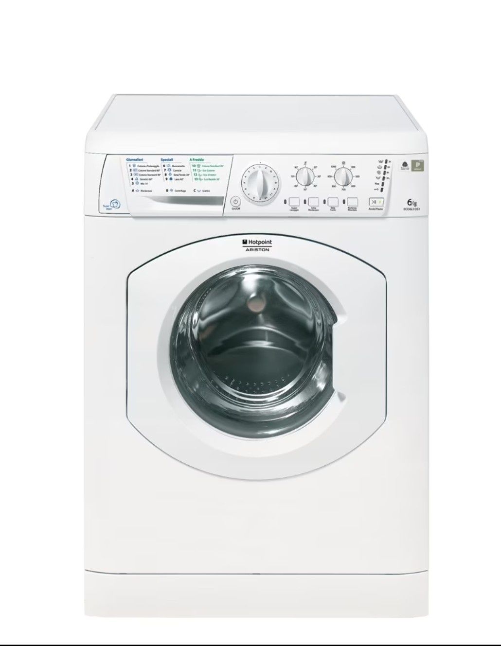 90  лв ЗА ЧАСТИ работеща Пералня Ariston Hotpoint eco6L1051 (за части)