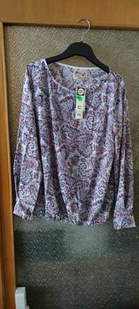 Bluză de damă din mătase, cu mânecă lungă, marimea 44 (L), NOUA