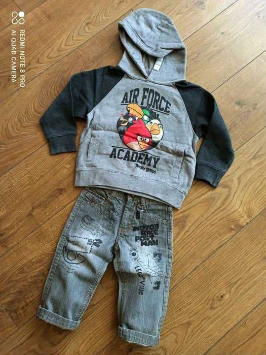 Детски оригинални дънки и  анорачета