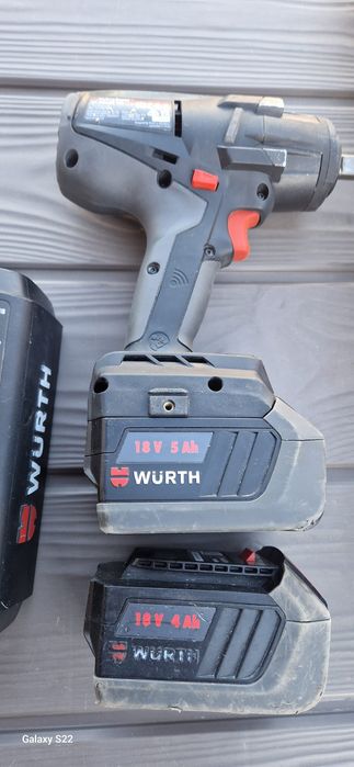Wurth pistol de impact pe acumulatori