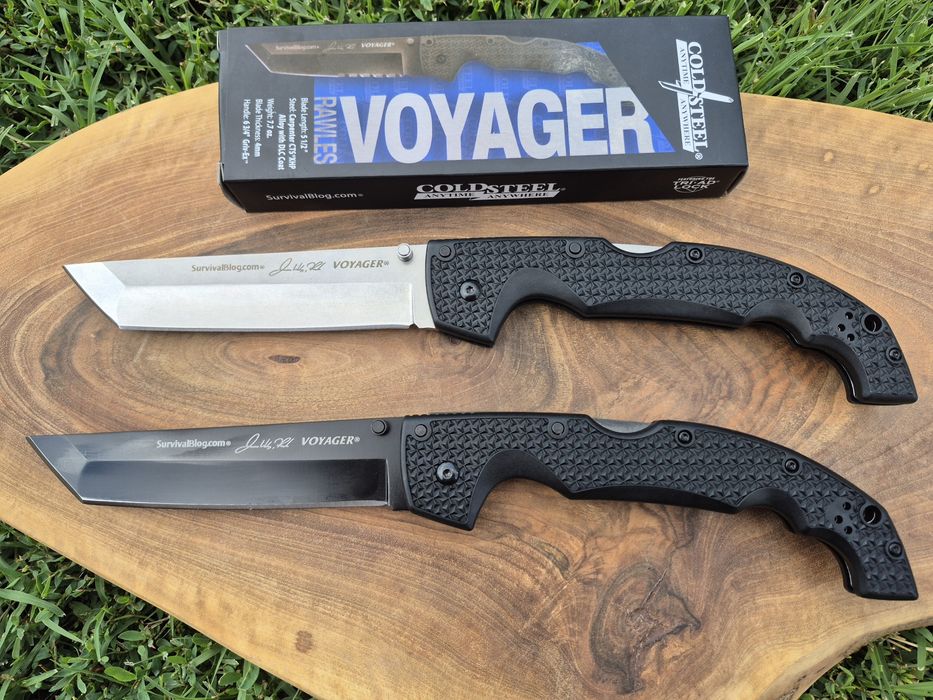 Сгъваем нож Cold Steel Voyager XL Tanto,два модела