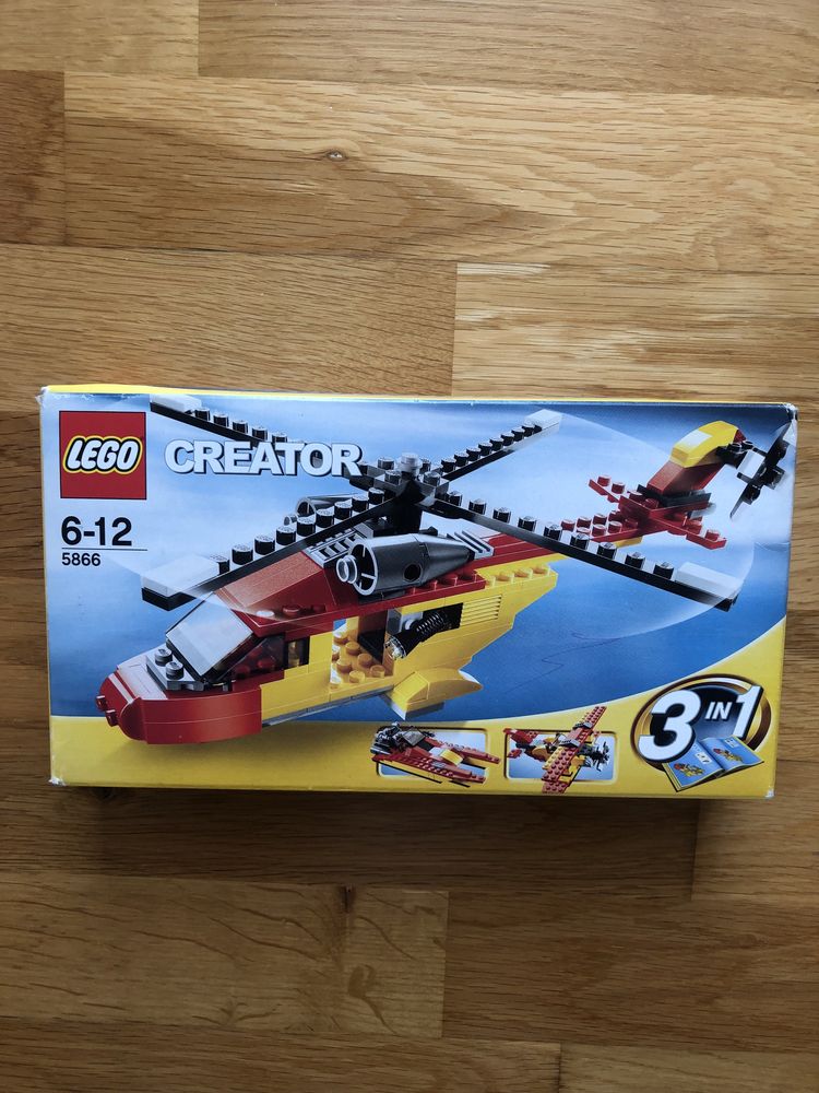 Lego Creator 3-in-1 5866 Elicopter, Avion si Barca