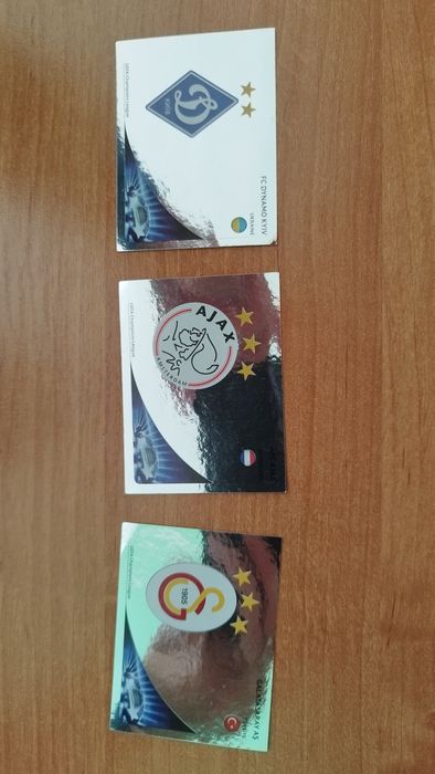 Футболни стикери Panini