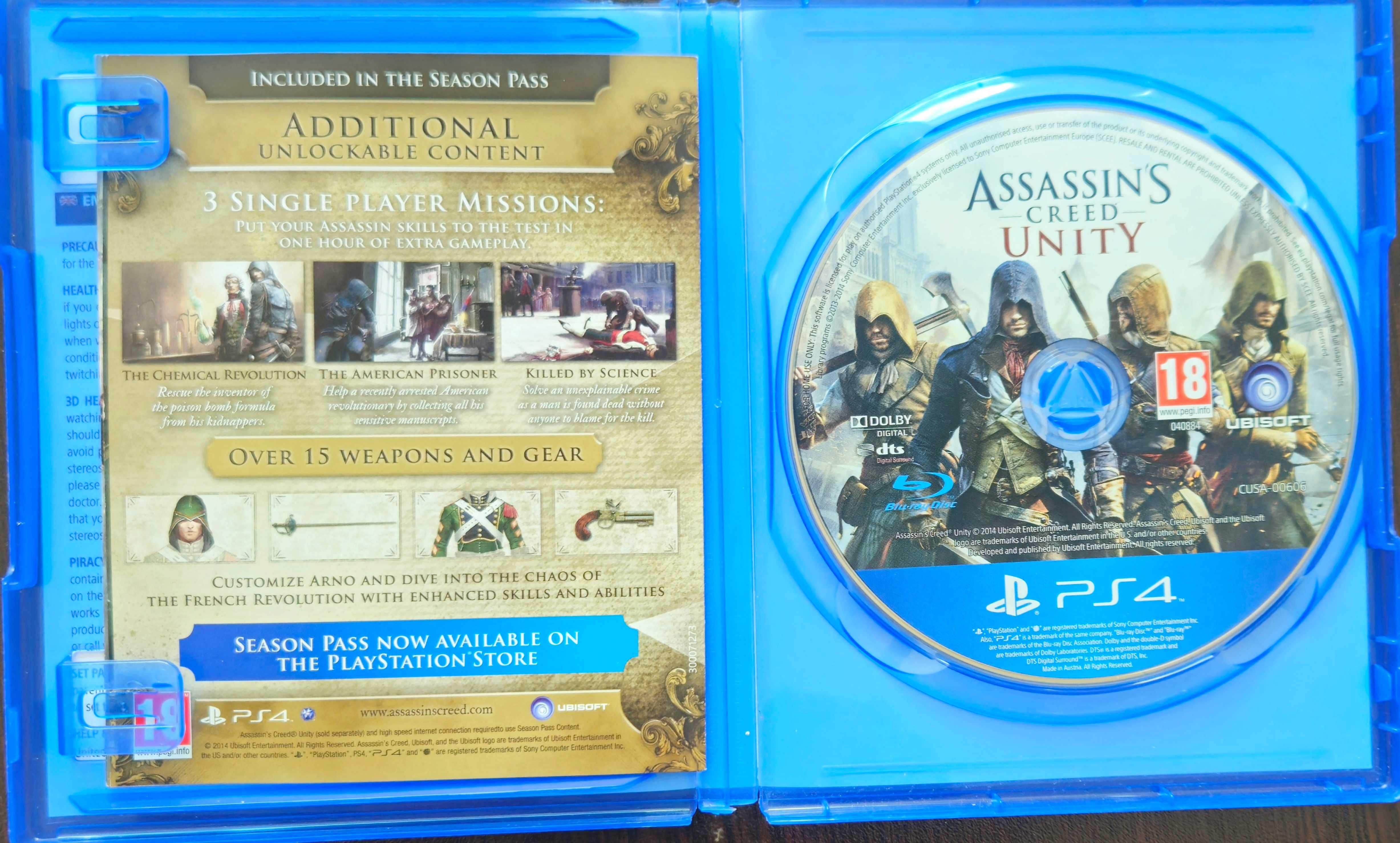 Assassin's creed unity ps4