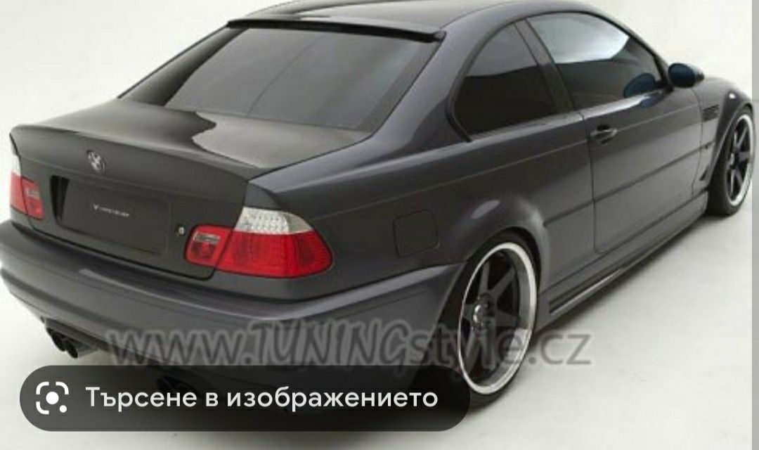 Спойлер добавка сплитер AC Schnitzer за БМВ Е46 купе BMW E46 coupe ci