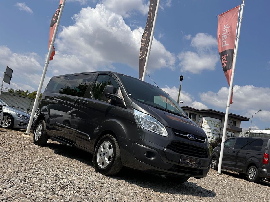Ford Tourneo Custom 8Locuri ExtraLung Titaniu TVA Deductibil Leasing Rate Schimb Auto