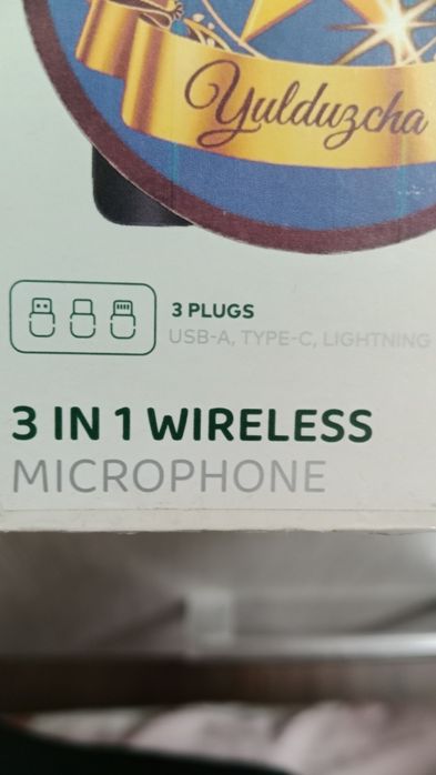 Simsiz mikrafon sotiladi