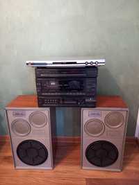 Combină Stereo 2x 30W  Pioneer model DCX88Z boxe 50w Sony -DVD compact